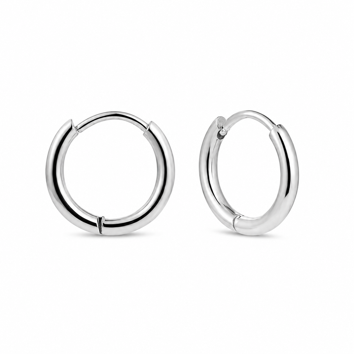 Argollas Huggies Acero 316 · Par