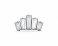 Baguette Circones blancos Titanio ASTM F136